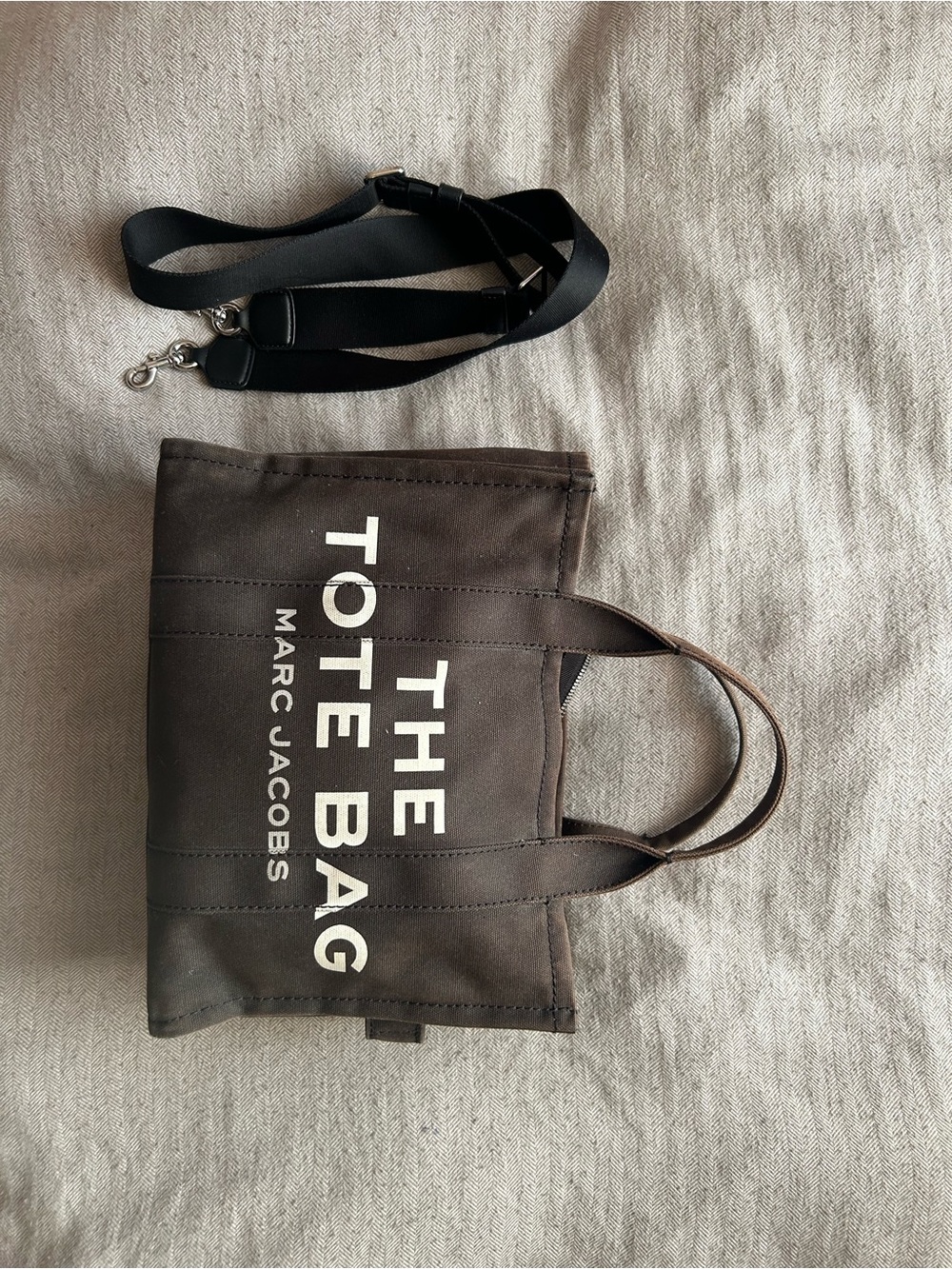 Marc Jacobs The Tote Bag - Black with Black Strap